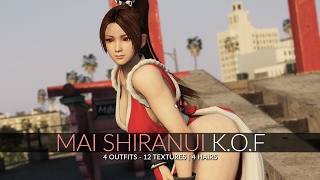 GTA 5 ☯Redux☯ 2K 60fps ultra Realistic Graphic ENB "Mai Shiranui King Of Fighter"