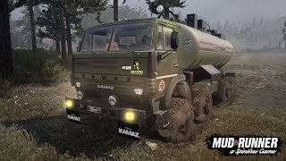 Spintires MudRunner - Мультиплеер, карта Sample.