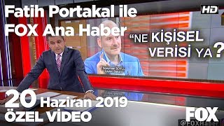 Özel hayatı ifşa eden otelden açıklama yok... 20 Haziran 2019 Fatih Portakal ile FOX Ana Haber