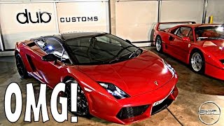 HOW MY LAMBORGHINI WENT RED AT DUB CUSTOMS!