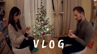 [VLOG] 독일일상 - 트리 꾸미기 ? + 아보카도 수란 토스트 ?? + 오랜만에 삼겹살 ?