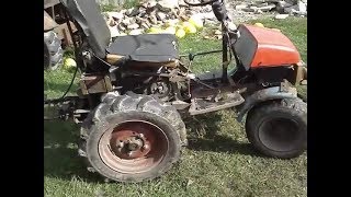 Самодельный трактор студента