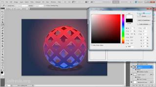 Простой 3D шар в Photoshop