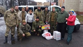 Військовим з Борисполя, які служать у зоні АТО, відправили допомогу