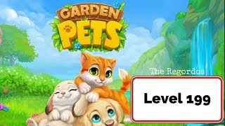 Garden Pets Puzzle Level 199 - No Boosters