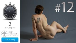 Daily Life Drawing Session #12 (Free Timed Figure Model Reference)