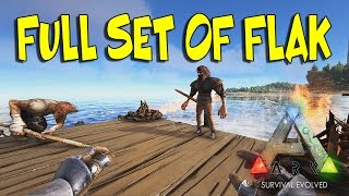 "FULL SET OF FLAK" - Living Off The Loot #2 | Ark: Survival Evolved (Hod's Server))(60fps)