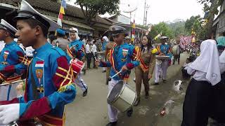 KARNAVAL DESA SEPARE LOANO PURWOREJO, DRUM BAND MTsN LOANO TERBAIK PENAMPILANNYA