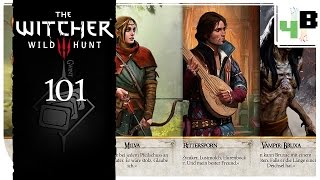 The Witcher 3 Wild Hunt [101] Gwint Turnier - Vegelbud Anwesen [ Let's Play German Blind PS4 ]