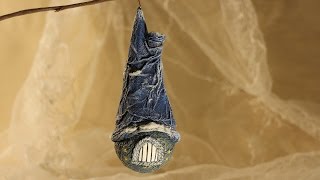 Домик. Новогодняя игрушка из лампочки