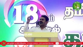 14-02-2020 சீமான் வாழ்த்துரை | தமிழன் தொலைக்காட்சி விருதுகள் 2020 | கலைக்கோட்டுதயம் #TamilanTvAwards
