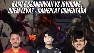 KAMI E SEONGHWAN VS JOVIRONE NA SOLOQ BRASILEIRA , QUE CONFRONTO ! GAMEPLAY COMENTADA
