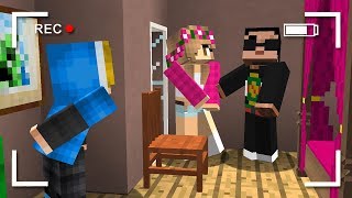 НУБ ПОДСМОТРЕЛ ЗА МАРЬЯНОЙ РО ДЕВУШКОЙ В МАЙНКРАФТ ~ ТРОЛЛИНГ НУБА В МАЙНКРАФТ NOOB GIRL MINECRAFT