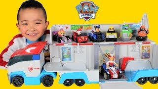 Paw Patrol Patroller Toys Unboxing With Marshall Chase Skye Rocky Rubble Zuma Vehicles Ckn Toys