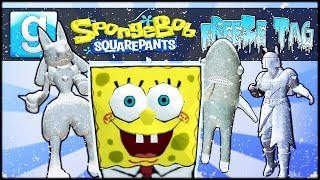 Alles ist EINGEFROREN!? SPONGEBOB Edition! - Gmod Freeze Tag