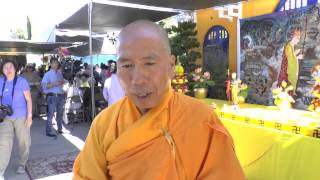 HT Thích Minh Nguyện Đại Diện Hội Đồng Liên Tôn VN Tại HK Gửi Lời Hỏi Thăm Tới Cô Đỗ Thị Minh Hạnh