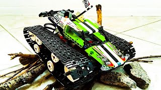 Тест Драйв Вездехода LEGO Техник испытание снегом, горкой, грязью!