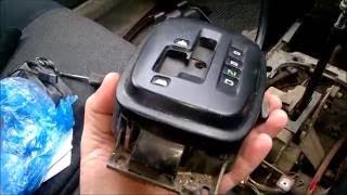 Как снять панель климат контроля и центральную панель на Mitsubishi Galant VIII