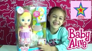 Беби Алив Гостеприимная Малютка  Распаковка И Обзор Куклы Baby Alive Teacup Surprise Baby Unpacking