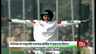 Daredevil stunts by CRPF Women bikers | Republic Day Parade 2020