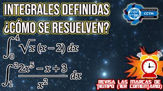 ????¿Cómo se resuelven las integrales definidas? | ¡Muy, muy básico! | Introducción | Cálculo Integral