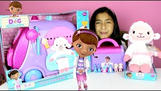Doc McStuffins Talking Mobile Doctor Kit and Talking Lambie Toys Review |B2cutecupcakes