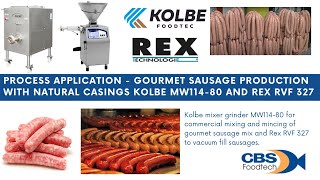 Process Applications - Gourmet Sausage Production