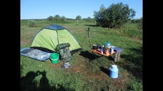Поход к реке,ночевка,рыбалка(уха,шашлык) . Мозырь, Беларусь.