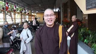 CHÙA QUÊ Vlog 9. '' MÙNG 4 TẾT 2019  CHƯ HUỲNH ĐỆ KHÓA II TCPH BẾN TRE CHÚC TẾT GIÁO THỌ SƯ ''