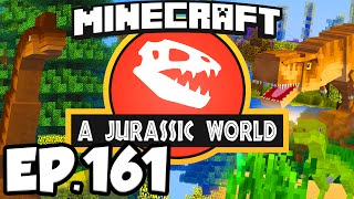 Jurassic World: Minecraft Modded Survival Ep.161 - BREED ICE DINOSAURS, NEW WINGS!! (Dinosaurs Mods)