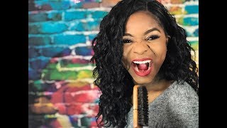 Model Model Francelle | Wavy curly wig