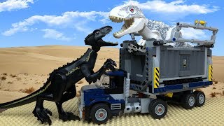 How to Catch a Dinosaur ? LEGO Dinosaurs of Jurassic World