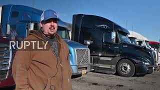 Canada: COVID vaccine mandated for truckers as new measure at US-Canada border