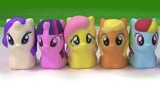 Fizzy Plays My Little Pony Disk Drop Game with Gummy Bear Pinkie Pie