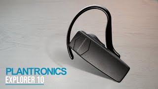 plantronics explorer 10 Bluetooth earpiece and headset review by Tech Review Ireland