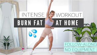 INTENSE 15 MINS CARDIO - Fat Burning WORKOUT