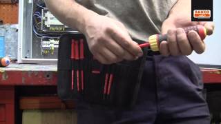 Диэлектрическая отвёртка BAHCO Ratcheting Insulated interchangeable blades screwdriver