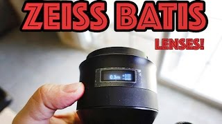 Zeiss Batis 25mm & 85mm on the Sony A7II. Hand's on look!