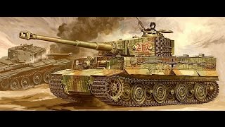 Немецкий тяжелый танк Pz.Kpfw. VI Tiger I. Сборка модели.