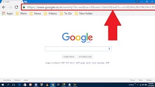 Shortcut Key to Enter Web Address in Google Chrome Browser