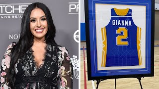 Vanessa Bryant Posts Tribute to Daughter Gianna as School Retires Her Jersey