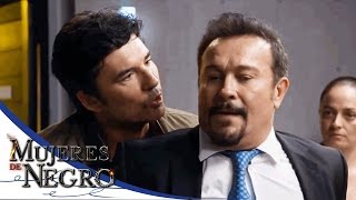 ¡Patricio detiene a Borgetti! | GRAN FINAL Mujeres de negro - Televisa