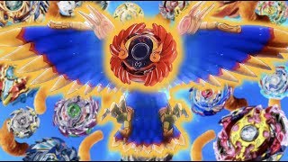 Infinite Mugen Cheeto VS All the God Beyblades | Beyblade Burst Battle