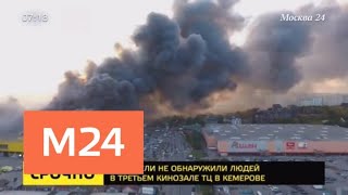 По делу о пожаре в кемеровском ТЦ "Зимняя Вишня" задержаны три человека - Москва 24