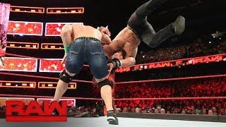 John Cena vs. Elias: Raw, Dec. 25, 2017