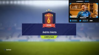 ANDRÉS INIESTA SBC FIN DE UNA ERA ¡GRACIAS CRACK! + SOBRE ULTIMATE CON 2 CARTAS ESPECIALES!!