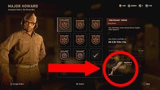 How To Unlock FREE EPIC KAR98K "NIGHTMARE" Variant COD WW2! (FREE EPIC KAR98K "NIGHTMARE" ORDER)
