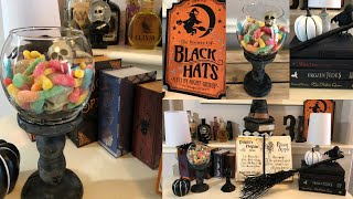 DOLLAR TREE DIY | HALLOWEEN CANDY BOWL + ENTRYWAY TABLE SET UP