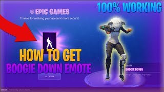 The Secret To Unlock the Boogie Down Emote(Easy Method)