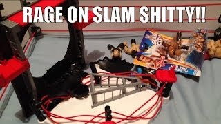 WWE ACTION INSIDER: Slam City Breakdown Assault Vault toy playset and figures by Mattel